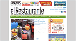 Desktop Screenshot of elrestaurante.com